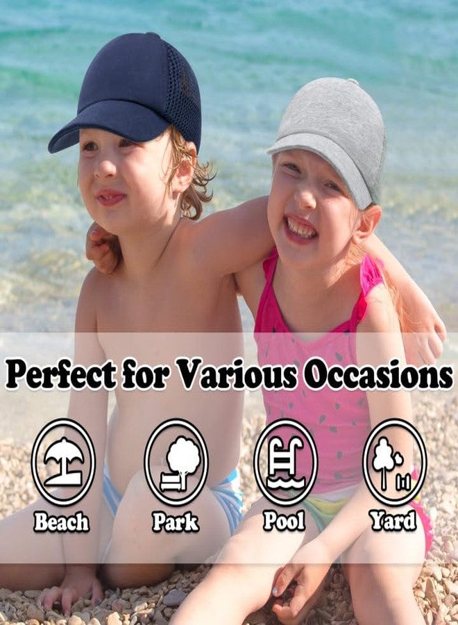Sarfel Baby Baseball Cap - UPF 50+ Sun Protection, Adjustable Hat for Infants & Toddlers, Navy, 0-12 Months - Image 4